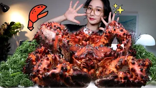 구하기 정말 힘들었어요🤣 가시 투성 왕게!!🦀 본격 해체 먹방! (하나사키 킹크랩)Hanasaki King Crab ASMR Mukbang 帝王蟹 キンクレプ