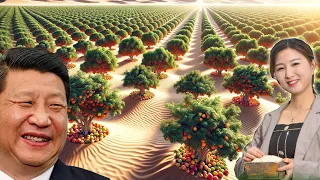 The Chinese Businesswoman Earned $9 Million by Growing Fruit Trees in the Desert