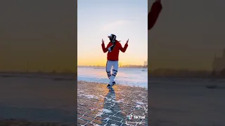 Симпа на Закате 😍 Шаффл Танец Tuzelity Dance