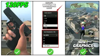 6 New Major Changes In COD Warzone Mobile | 120FPS Unlock & Peak Graphics