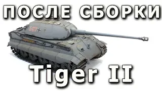 После сборки - Pz.VIb KingTiger от Takom в масштабе 1/35 (Built Model Tiger II Takom 1:35)