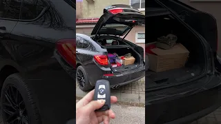 BMW F07 GT 530d плавное закрытие крышки багажника (soft close tail gate)