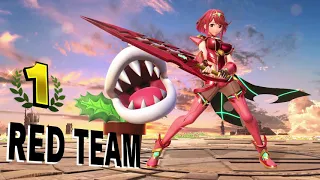 All Pyra and Mythra victory screens - Super smash bros ultimate