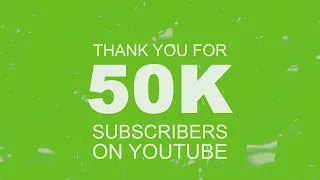 Thank you for 50K subscribers!