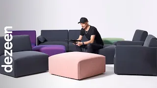 Stefan Diez's sofa for Magis is designed to "rethink the traditional sofa system" | Dezeen