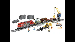 I just built a $600 Heavy Haul Train Lego- Lego 60098