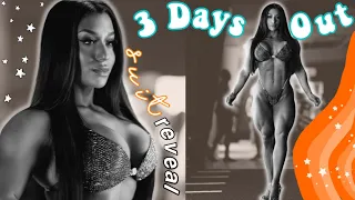 3 DAYS OUT | How To Get READY For A BODYBUILDING Show! + SUIT REVEAL ep.48