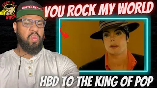 You Rock My World - Michael Jackson REACTION| Happy Birthday To The KING OF POP