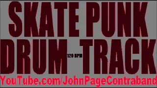 Skate Punk Drum Track 120 bpm FREE Drums Only