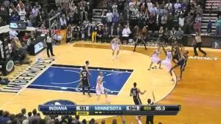 Lance Stephenson falls for George Hill