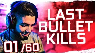 WHEN CS:GO PROS ONLY HAVE ONE BULLET LEFT TO KILL!