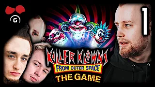 Úvod 😈 Killer Klowns from Outer Space: The Game | #1 | 30.5.2024 | @TheAgraelus @FlyGunCZ @HaiseT