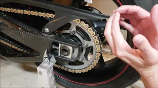 Yamaha R1 Motorcycle Chain Tension