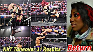 Ember Moon Return, Finn Injured, WWE NXT Takeover 31 Results, Nxt Takeover 31 Highlights