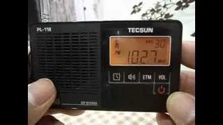 TECSUN PL-118  FM Band Test