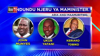 President Kenyatta guikia nja ministers 13