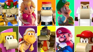 We turned the Super Mario Bros Movie Characters into Lego and videogames