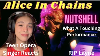 Teen Opera Singer Reacts To Alice In Chains - Nutshell (MTV Unplugged)