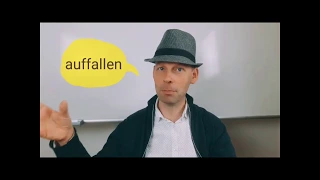 Verb "fallen" mit Präfixen: auffallen, abfallen, entfallen, überfallen...