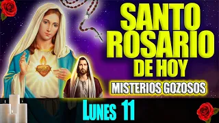 El Santo Rosario de Hoy Lunes 11 de Diciembre 2023 🌹 Misterios Gozosos 🌹 Rosario Virgen Guadalupana