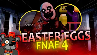 EASTER EGGS E CURIOSIDADES FNAF 4!! | Todos as imagens teasers do jogo!! - Five Nights at Freddy's 4