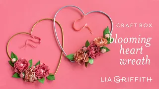 Blooming Heart Wreath | Craft Box