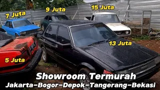 MOBIL HARGA TERMURAH  7 JUTA 9 JUTA 13 JUTA 15 JUTA 16 JUTA GARASI FAHMI MOBIL BAJONGAN BOGOR