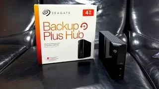 Unboxing & Hands On: Seagate Backup Plus Hub 4TB