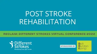 Post-stroke rehabilitation with Laura Barlow from Bolt Burdon Kemp- Conference 2022