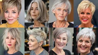Hairstyles for Women Over 60 to Look Younger ❤️❤️ Best Haircuts for Older Women#hairstyle