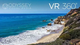 California Beach Virtual Tour | VR 360° Travel Experience | El Matador State Beach Park