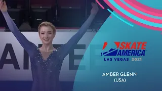 Amber Glenn (USA) | Women FS | Guaranteed Rate Skate America 2021 | #GPFigure