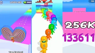 Merge Master: Number Run [Reach upto 256K] / Lv.383 : Layer Man 3D / Man Runner 2048 Satisfying game