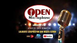 SBC LIVE | OPEN MICROPHONE-LALIBERTE LEKSPRESYON DAN MEDYA OZORDI - 04.05.2024