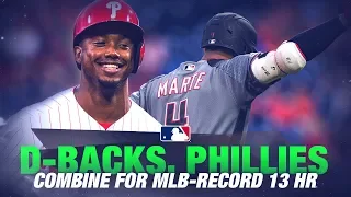 D-backs, Phillies set MLB RECORD with 13 Home Runs