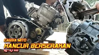 Servis Besar Cagiva Mito Turun Mesin #2 Engine Rebuild || Aji VAS