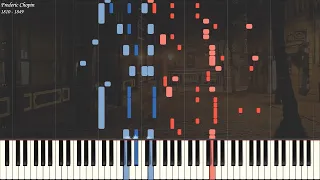 Frederic Chopin - Ballade 1 in G Minor Op 23 | Piano Synthesia | Library of Music