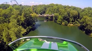 Verbolten front seat on-ride HD POV @60fps Busch Gardens Williamsburg