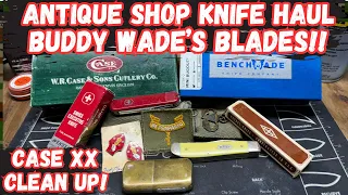 Antique Shop Knife Haul, Buddy Wade's Blades, Case XX Clean-Up!