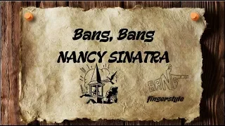 Bang, Bang - NANCY SINATRA [cover/fingerstyle/instrumental/lyrics]