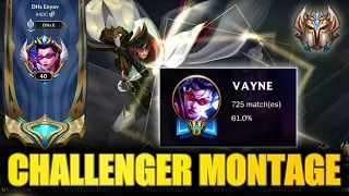 Enyav MONTAGE 15 - Challenger Vayne Penta Kill | PRO Build&Runes Wild Rift