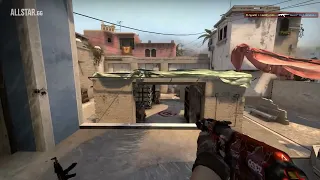 Mirage B site 4k to clutch the round