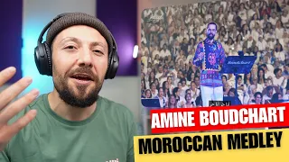 🇨🇦 CANADA REACTS TO Amine Boudchart Moroccan medley ❤️ كلاسيكيات مغربية مع الجمهور reaction