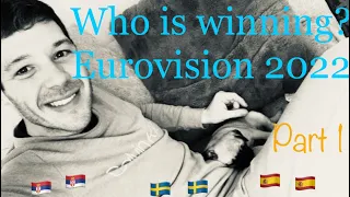 WHO WINS EUROVISION 2022 REACTION SERBIA Konstrakta corpore sano SPAIN Chanel slomo SWEDEN Cornelia