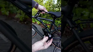 This Folding Bike Lock is Secure and Compact #shorts
