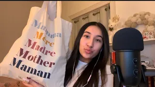 ASMR What’s in my tote bag👜🤎