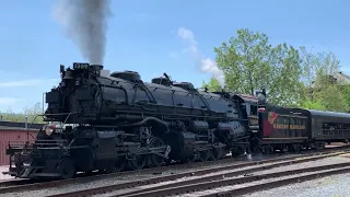 WORLD’S LARGEST Operating Steam Engine - Compound-Mallet! Lotsa Detail! Not Lionel Trains But Cool!