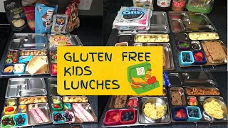 Gluten Free Kids Lunches