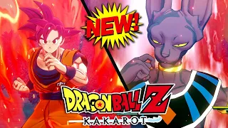 GOKU si TRASFORMA in SSJ GOD VS BEERUS in DBZ KAKAROT! Dragon Ball Z Kakarot DLC 1 Parte 2 ITA