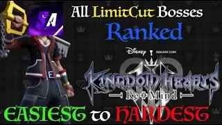 All Kingdom Hearts 3 LimitCut Bosses Ranked Easiest to Hardest